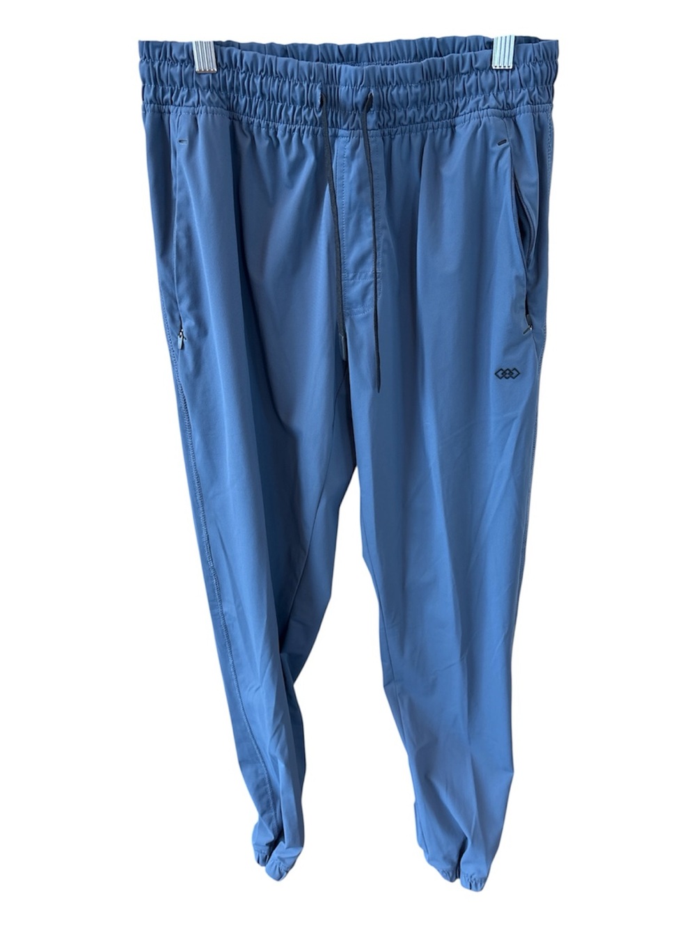 Leg3nd Men's Blue Athletic Jogger Pants
